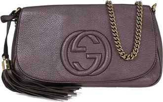 Gucci 2010s Soho tas met kwastje - Paars