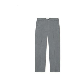 Les Deux Heren, Broeken, Grijs, Maat: W32 L34 Viscose