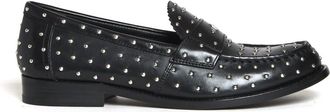 Tory Burch Zwarte Stud Loafer Klassieke Stijl - Dames - Loafers - Zwart - 37 1/2 EU - Leer - Schoenen
