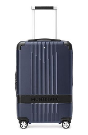 Montblanc MY4810 Cabin Trolley Compact Carry-On Spinner Luggage in Blue at Nordstrom