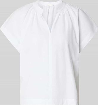 OPUS Blusenshirt mit Tunikakragen Modell Firu in Weiss, Gr&ouml;&szlig;e 36