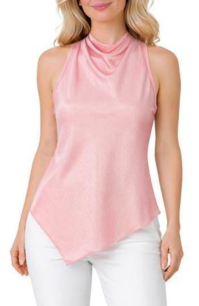 Tash And Sophie High Cowl Neck Tank in Rose at Nordstrom Rack, Size X-Large
