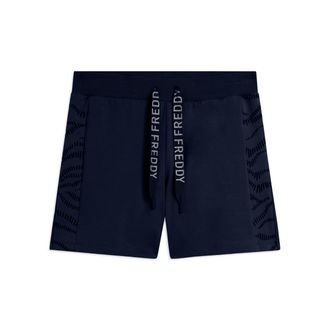 Freddy Pantaloni Shorts con Motivo Grafico e Logo FREDDY