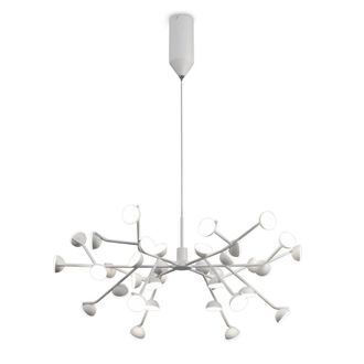 Mantra L&aacute;mpara Led De Gran Potencia Modelo Adn Blanco Mate De Mantra