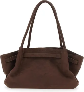 JW PEI Womens Tote Bag Hana Brown Ecoleather Polyester Shoulder