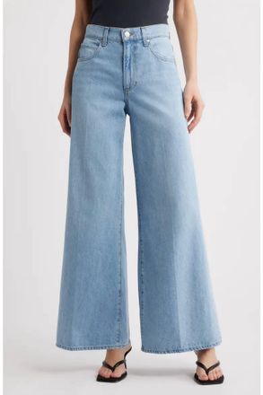 Paige Cameron Wide Leg Jeans In Jennica