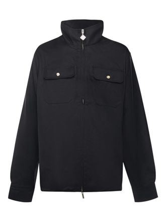 Casablanca Black High-neck Zip Jacket