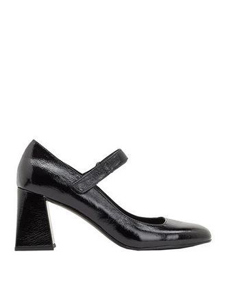 8 by YOOX PATENT LEATHER MARY JANE PUMPS