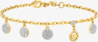 Michael Kors Pav&eacute; Disk Charm Bracelet