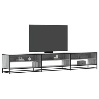 Berkfield Home TV Cabinet Grey Sonoma 270x40x46 cm Engineered Wood | Size: 270 x 40 x 46 cm