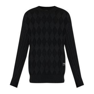 Balmain Hombre, Jerseys, Negro, Talla: L