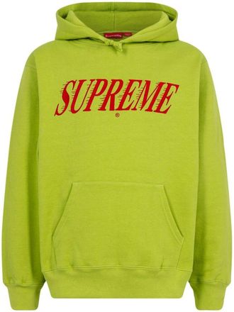 SUPREME Felpa Crossover con cappuccio - Verde