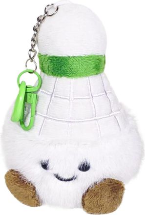 Generic Bag Charm, Shuttlecock Keychain Cute, Badminton Keychains for Backpack, Velvet Material Build, Easy Attachment Pendant, Decorative Bags Accessory, Car