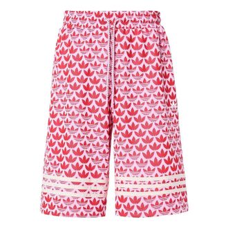 adidas (WMNS) adidas Adicolor 70s BB Monogram Shorts Pink IK7858