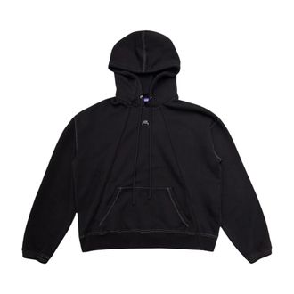 A-Cold-Wall* Black Hoodie with Visible Stitching