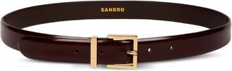 Sandro Cintura con fibbia squadrata - Marrone