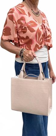 Sondra Roberts Womens Frame Bag In Nude