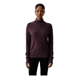 Pinko Jersey de cuello alto Nizza - Knitwear - Mujer - P&uacute;rpura - XS
