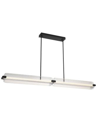 Eurofase Lighting Neoness 4-Light 67In Linear Chandelier