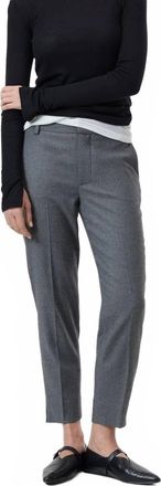 Closed Sonnett Slim Pants In Dark Grey Melange