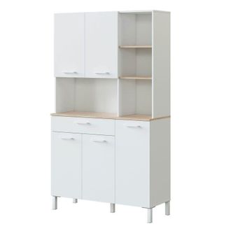 No Brand No Brand - Aparador De Cocina 5 Puertas Y 1 Caj&oacute;n - A186 Cm - Kira