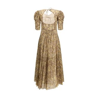 Isabel Marant Womens Bicolor Cotton Casual Dress