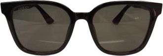 Gucci Pre-owned Gg 1346Sk Zonnebril - Dames - Vintage Accessoires - Zwart - ONE Size - Vintage