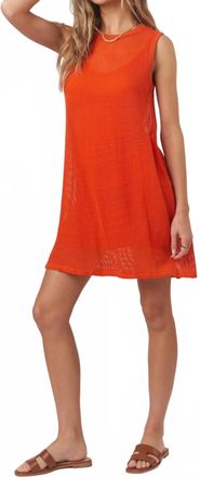 Bloomingdale's Tera Mini Dress In Fiesta Red
