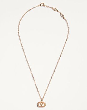 Valentino Garavani Collana Valentino Garavani Ovalette In Metallo Uomo ORO UNI