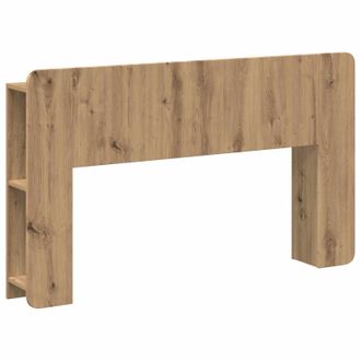 vidaXL Cabecero Con Armario Roble Artesanal Madera De Ingenier&iacute;a Vidaxl