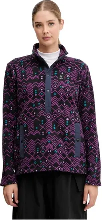Hagl&ouml;fs Dames, Blouses & Shirts, Veelkleurig, Maat: S Fleece
