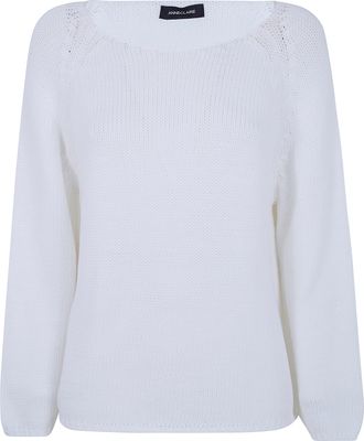 Anneclaire Long Sleeves Boat Neck Sweater