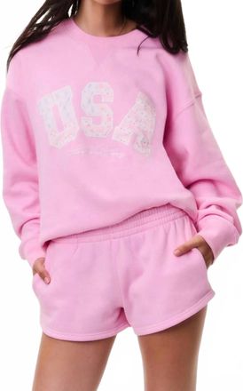 LoveShackFancy Ellowynn Short In Pink