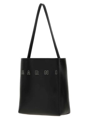 Marni Hobo Tote Bag - Black