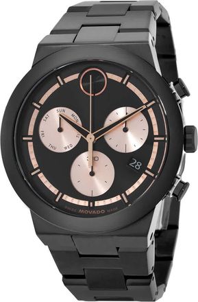 Movado Bold Quartz Black Dial Mens Watch 3601282