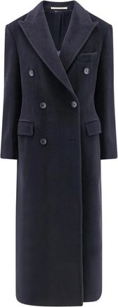 Tagliatore Double-Breasted Coats - Dames - Mantel - Blauw - XS - Jassen