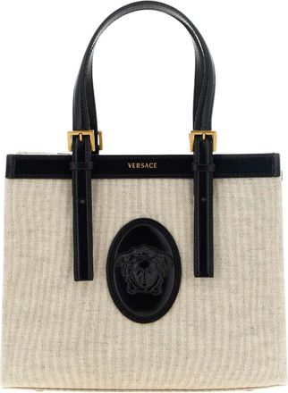 Versace Beige Riviere Mini Tote