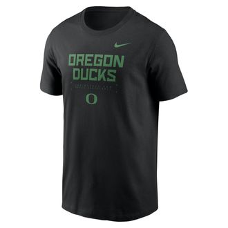 Nike Oregon Courtside Basketball Nike Mens Dri-FIT College T-Shirt in Black | 02ET00AUON-4V1