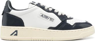 Autry Blauwe Sneakers Medalist Frontsluiting - Dames - Sneakers - Wit - 35 EU - Schoenen