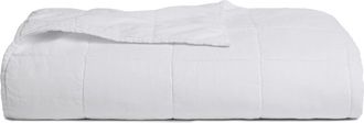 Parachute Linen Box Quilt in White at Nordstrom, Size Full