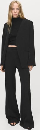 Mango Blazer completo doppiopetto nero - Donna - XS - MANGO