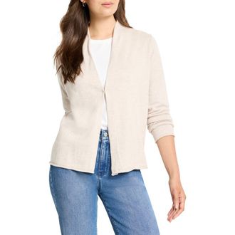 Nic+Zoe Hooked Up Cardigan in Sugar Cookie at Nordstrom Rack, Size Xx-Large