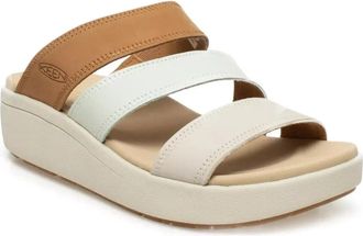 Keen Womens KEEN Ellecity Sandals Multicolor Leather Slides HTAT356