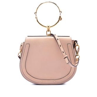 Chlo&eacute; Pre-owned Chloe Medium Leather Nile Bracelet Satchel Ladies MKXUX1YL0CV44KW2