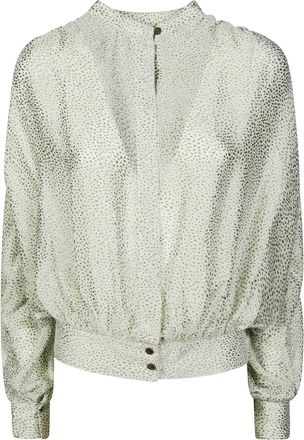 Forte_Forte Viscose Silk Balloon Sleeve Shirt