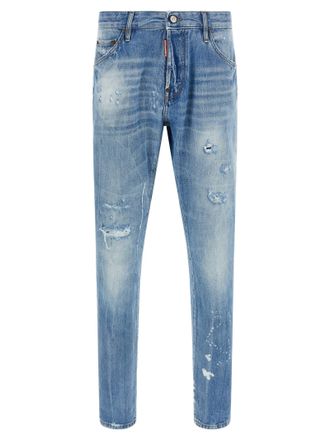 Dsquared2 Dsquared&sup2; Cotton Straight-Leg Mens Jeans