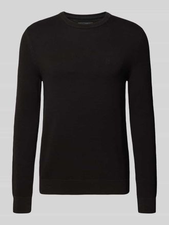 Marc O'Polo Regular Fit Pullover aus reiner Baumwolle in Black, Gr&ouml;&szlig;e M