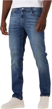 7 For All Mankind Slimmy Tapered Heren Jeans - Heren - Slim Fit Jeans - Blauw - W32 - Jeans