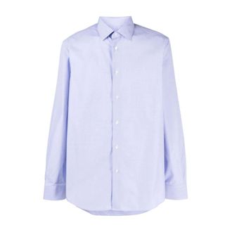 Paul Smith Heren, Overhemden, Blauw, Maat: 2XL Leer