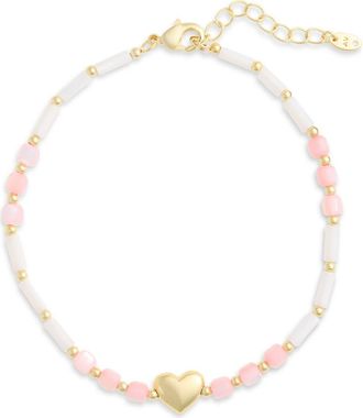 Argento Vivo Heart Bracelet in Gold at Nordstrom Rack